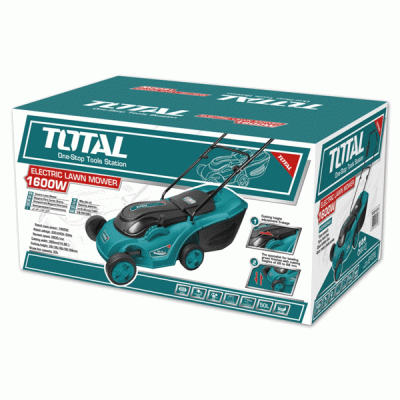Μηχανή γκαζόν ηλεκτρική TOTAL TGT616151 1600W 230V 50Hz INDUCTION MOTOR με κάδο 50Lit Μηχανή γκαζόν ηλεκτρική TOTAL TGT616151 1600W 230V 50Hz INDUCTION MOTOR με κάδο 50Lit