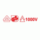 Γαλλικό κλειδί TOTAL THIADW081 1000V VDE 8
