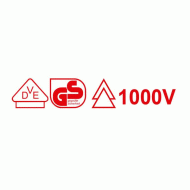 Μαχαίρι απογύμνωσης καλωδίων ίσιο TOTAL THICK1801 180mm 1000V VDE