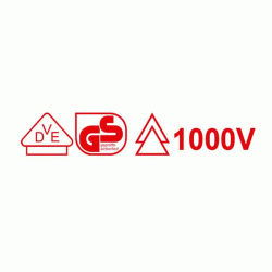 Μαχαίρι απογύμνωσης καλωδίων κυρτό TOTAL THIDCK1851 185mm 1000V VDE
