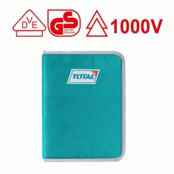 Σετ κατσαβίδια ηλεκτρονικών TOTAL THKIPSD0601 1000V VDE 6 τεμάχια