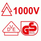 Κασετίνα εργαλείων χειρός TOTAL THKITH1601 1000V VDE 16 τεμάχια Κασετίνα εργαλείων χειρός TOTAL THKITH1601 1000V VDE 16 τεμάχια
