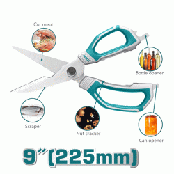 Ψαλίδι γενικής χρήσης TOTAL THSCRS822251 225mm