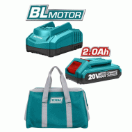 Μπουλονόκλειδο μπαταρίας λιθίου TOTAL TIWLI2001 20V 2Ah 300Nm με LED ένδειξη χωρητικότητας