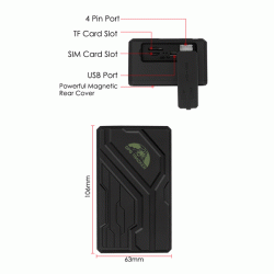 GPS Tracker οχημάτων COBAN TK108B GPS & GSM/GPRS IP67 με μπαταρία 10000mAh