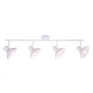 Φωτιστικό οροφής PALOMA 4xΕ14 λευκό μεταλλικό 75x13x19cm εσωτερικού χώρου IP20