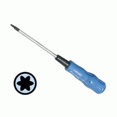 Κατσαβίδι εξάγωνο με μαγνητική μύτη TORX T-10 19400-T10 T/PRO'SKIT από κράμα χάλυβα και αντιολισθητικό υλικό
