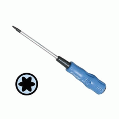 Κατσαβίδι εξάγωνο TORX T-15 PRO'SKIT με μαγνητική μύτη ακριβείας αντιολισθητικό υλικό και κράμα χάλυβα 