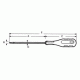 Κατσαβίδι με μαγνητική μύτη ακριβείας 2X150mm SD-213B S/PRO SKIT από κράμα χάλυβα και αντιολισθητική πορτοκαλί λαβή