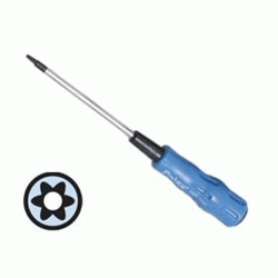 Κατσαβίδι TORX με τρύπα T-09H 8T/PRO'SKIT και μπλε εργονομική λαβή