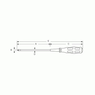 Κατσαβίδι μαγνητικό σταυρός 0X75mm 89401B T/PRO'SKIT με κόκκινη λαβή Κατσαβίδι μαγνητικό σταυρός 0X75mm 89401B T/PRO'SKIT με κόκκινη λαβή