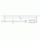 Κατσαβίδι μαγνητικό με μύτη σταυρό 1X75mm 89402B T/PRO'SKIT κόκκινο χρώμα