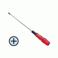 Μαγνητικό κατσαβίδι σταυρός 1X250mm 89412B T/PRO SKIT με κόκκινη εργονομική λαβή