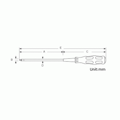 Κατσαβίδι μαγνητικό 2X150mm 89413B T/PRO SKIT με μύτη σταυρό και κόκκινη λαβή