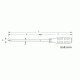 Κατσαβίδι με μαγνητική μύτη 2X200mm 89414B T/PRO SKIT και κόκκινη άνετη λαβή
