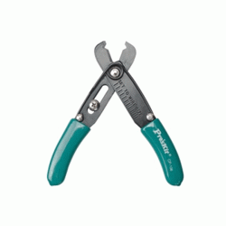 Κόφτης ψαλίδι και απογυμνωτής CP-108 PRO'SKIT με σώμα από ατσάλι και λαβή PVC