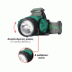 Φακός κεφαλής μπαταρίας LED 1W 60lm έως 77m FL-528 S/PRO'SKIT με 4 ρυθμίσεις zoom