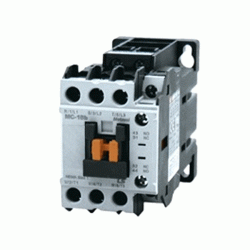 Ρελέ ισχύος με 3P ισχύς 7.5KW AC3 18A τάση πηνίου 24VAC και 2 βοηθητικές επαφές 1NO+1NC τύπου MC-18b METASOL LG