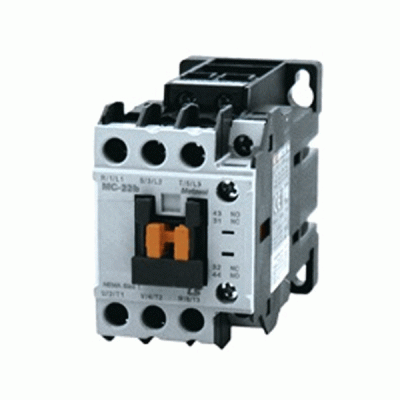 Ρελέ ισχύος τύπου METASOL LG με 3P ισχύς 11KW τάση πηνίου 42VAC και 2 επαφές 1NO+1NC MC-22b 