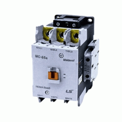 Ρελέ ισχύος LG Metasol με 3P τάση πηνίου 24VAC ισχύς 30KW AC3 65A και βοηθητικές επαφές 2NO+2NC 