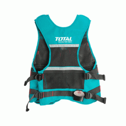 Επαγγελματικό γιλέκο για εργαλεία TOTAL TTVT1601 με ρυθμιζόμενους ιμάντες ώμου και μέσης