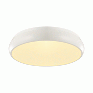Φωτιστικό οροφής LED 32W θερμό φως 3000k 2560lm D40xh8cm λευκό μεταλλικό