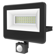 Προβολέας με αισθητήρα κίνησης LED SMD FLOOD 30W 230V AC ψυχρό φως 6000k 3300Lm στεγανός IP66