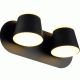 Επίτοιχο φωτιστικό LUCIDO LED 16W θερμό φως 3000k 1280lm μαύρο μεταλλικό 27x12x11cm Επίτοιχο φωτιστικό LUCIDO LED 16W θερμό φως 3000k 1280lm μαύρο μεταλλικό 27x12x11cm