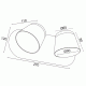 Επίτοιχο φωτιστικό LUCIDO LED 16W θερμό φως 3000k 1280lm λευκό μεταλλικό 27x12x11cm Επίτοιχο φωτιστικό LUCIDO LED 16W θερμό φως 3000k 1280lm λευκό μεταλλικό 27x12x11cm