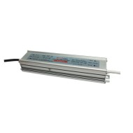 Τροφοδοτικό - led driver αλουμινίου 100W 230VAC σε 12V DC 8.3A για ταινίες & λάμπες LED στεγανό IP67