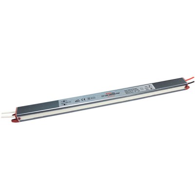 Τροφοδοτικό - led driver μεταλλικό 36W 230VAC σε 24VDC 1.5A στεγανό IP67 για ταινίες & λάμπες LED