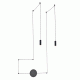 Κρεμαστό φωτιστικό 8HOOKS TERES 2xG9 αλουμινίου μαύρο 2x D3,6xh13cm Κρεμαστό φωτιστικό 8HOOKS TERES 2xG9 αλουμινίου μαύρο 2x D3,6xh13cm