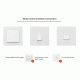 Smart διακόπτης SONOFF ZBMINI ZigBee 3.0 λευκός για έλεγχο μέσω εφαρμογής για smartphone