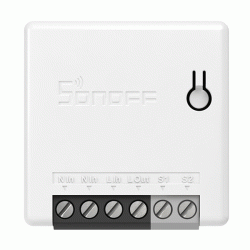 Smart διακόπτης SONOFF ZBMINI ZigBee 3.0 λευκός για έλεγχο μέσω εφαρμογής για smartphone