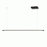 LED κρεμαστό φωτιστικό AVENUE 18W θερμό φως 3000k 920lm μαύρο αλουμινίου DIMMER αφής