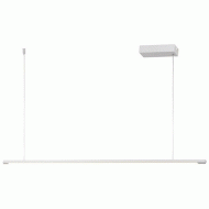 Κρεμαστό φωτιστικό AVENUE LED 18W θερμό φως 3000k 920lm λευκό αλουμινίου DIMMER αφής