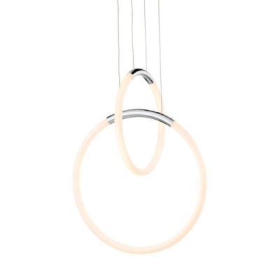 Κρεμαστό φωτιστικό LED VENUS 24W θερμό φως 3000k 1680lm χρώμιο μεταλλικό 40x30xh164cm IP20 Κρεμαστό φωτιστικό LED VENUS 24W θερμό φως 3000k 1680lm χρώμιο μεταλλικό 40x30xh164cm IP20