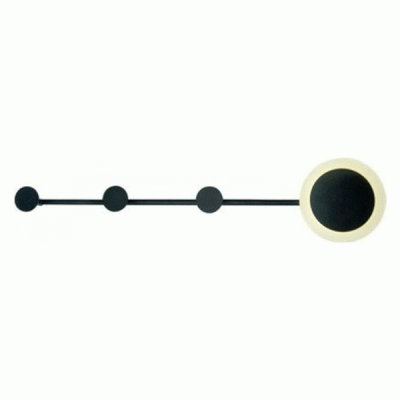 Φωτιστικό LED επίτοιχο VALENTINO 7W θερμό φως 3000k 560lm μεταλλικό μαύρο 70x7x15cm Φωτιστικό LED επίτοιχο VALENTINO 7W θερμό φως 3000k 560lm μεταλλικό μαύρο 70x7x15cm