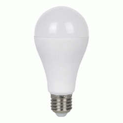 Λάμπα led A65 αχλάδι E27 17W 230V 4000k ενδιάμεσο λευκό φως δέσμης 200° 1870lumen 30000h