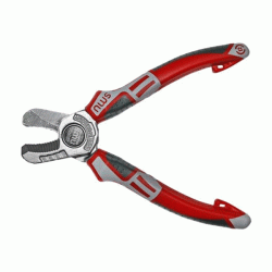 Κόφτης καλωδίων GS κόκκινη-μαύρη λαβή 160mm NWS SOLINGEN Γερμανίας