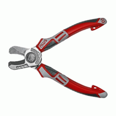 Κόφτης καλωδίων GS κόκκινη-γκρι λαβή 210mm NWS SOLINGEN Γερμανίας