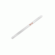 Λάμπα led τύπου φθόριου T8 γυάλινη 90cm 14W 230V με τροφοδοσία στο 1 άκρο 3000Κ θερμό λευκό φως και δέσμη 240°