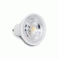 Λάμπα LED GU10 8W ντιμαριζόμενη στενής δέσμης 38° 3000Κ θερμό φως 800L Ra>80 Φ50mm