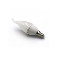 Λάμπα led Economy κεράκι ματ με μύτη E14 6W 230V θερμό λευκό φως 3000K 600lm δέσμης 220°