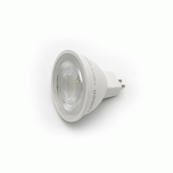 Λάμπα LED MR16 SMD 2835 7W 12VAC/DC με δέσμη 105° ντιμαριζόμενη ενδιάμεσο λευκό φως 4000Κ