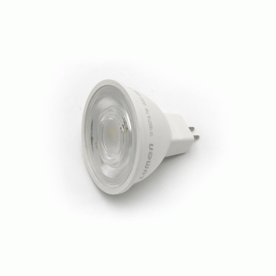 Λάμπα LED MR16 SMD 2835 7W 12VAC/DC με δέσμη 105° ντιμαριζόμενη ενδιάμεσο λευκό φως 4000Κ