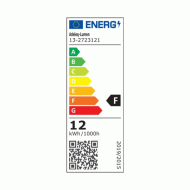 Λάμπα led τύπου αχλάδι Ε27 12W 12/24V AC/DC 4000Κ ενδιάμεσο λευκό φως με γωνία διάχυσης 220°