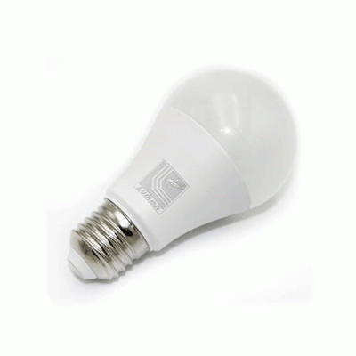 Led λάμπα αχλάδι Ε27 15W 12/24V AC/DC ψυχρό λευκό φως 6200Κ 1500Lm από αλουμίνιο με πλαστική επικάλυψη 