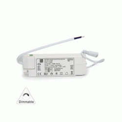 Τροφοδοτικό για πάνελ led 42W ντιμαριζόμενο Output 30-42VDC 1000mA πλαστικό