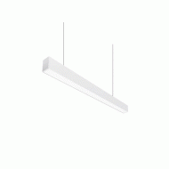 Φωτιστικό αλουμινίου γραμμικό led 36W 230V ενδιάμεσο λευκό φως 4000K 120cm σε λευκό χρώμα δέσμης 110°
